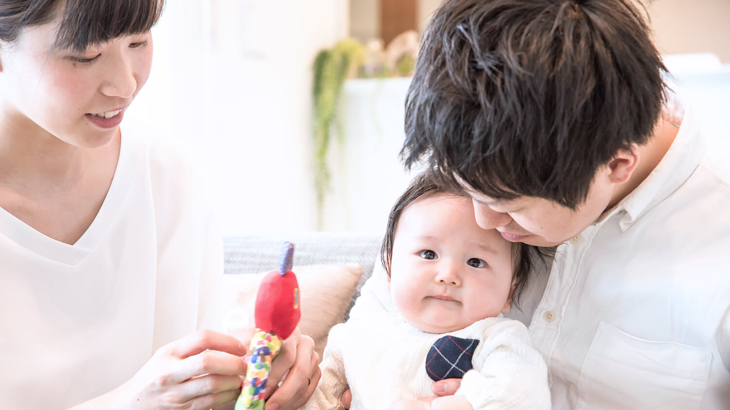 夫婦と赤ちゃん